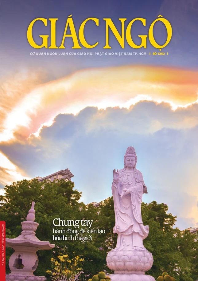 Bìa Báo Giác Ngộ số 1252 - Ảnh: Quảng Đạo