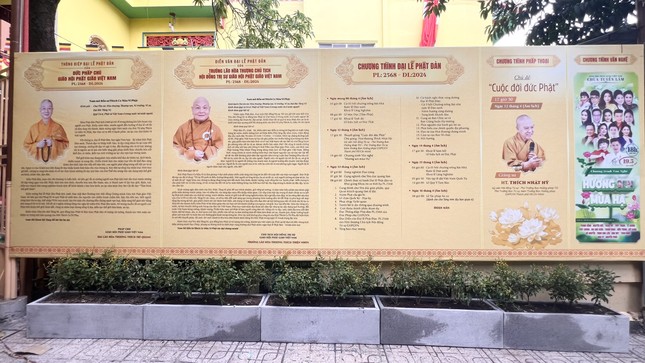 Thông tin chương trình Phật đản Phật lịch 2568 của Phật giáo Q.6