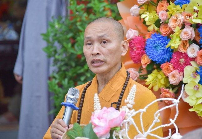 Thượng tọa Thích Minh Quang đọc Diễn văn Phật đản Phật lịch 2568