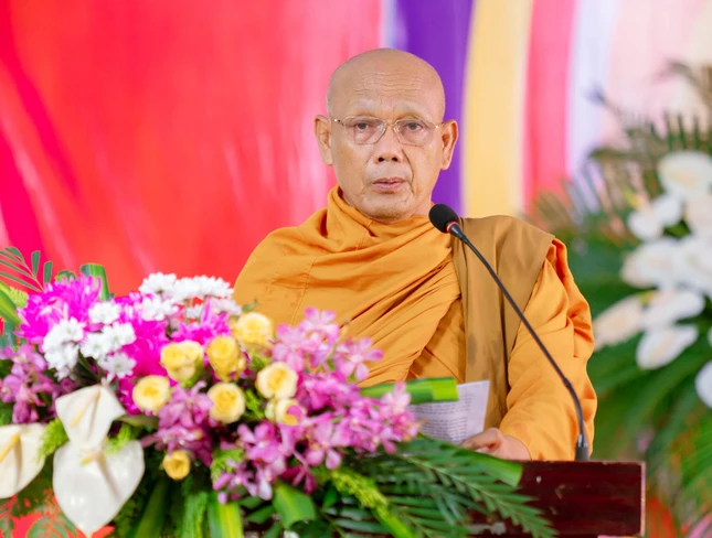 Hòa thượng Thạch Hà cung tuyên Thông điệp Phật đản Phật lịch 2568 Hòa thượng Thạch Hà cung tuyên Thông điệp Phật đản Phật lịch 2568