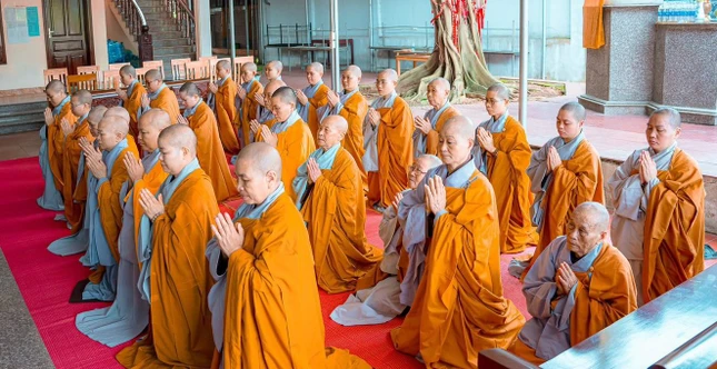 Trường hạ chùa Khải Nam có 27 hành giả Ni thọ an cư Trường hạ chùa Khải Nam có 27 hành giả Ni thọ an cư