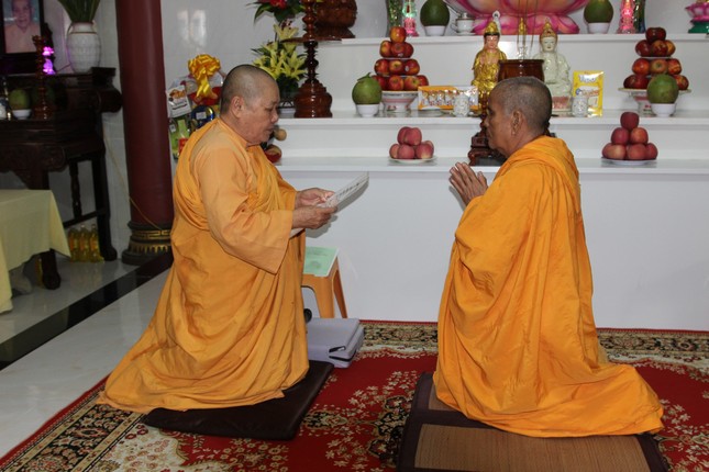 Chư tôn đức Ni đối thú an cư Chư tôn đức Ni đối thú an cư