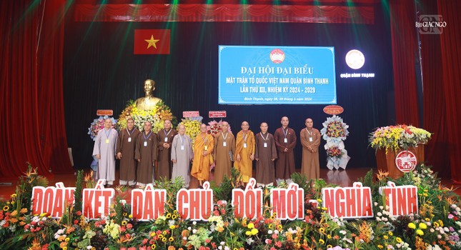 Đoàn đại biểu Phật giáo Q.Bình Thạnh tham dự Đại hội