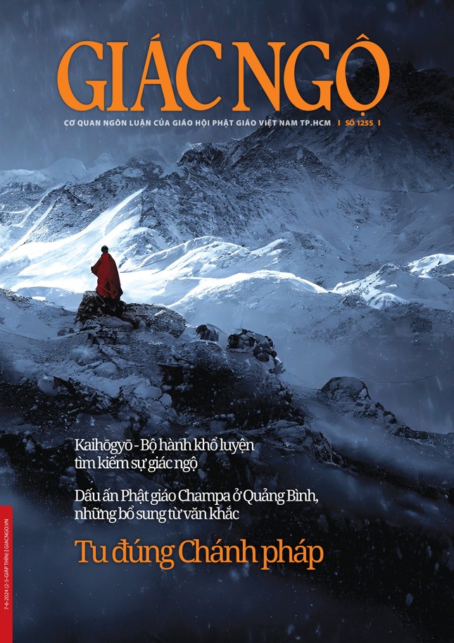 Bìa Báo Giác Ngộ số 1255 - Mỹ thuật: Tống Viết Diễn