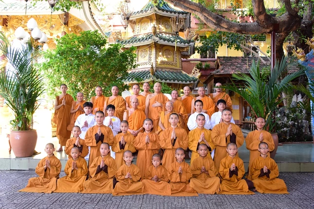 Lưu niệm sau khi kết thúc khóa tu