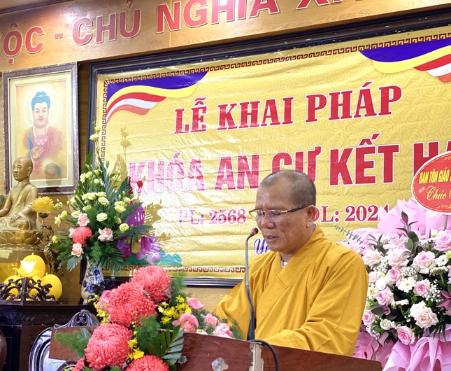 Quảng Ninh: Lễ khai pháp khóa An cư kết hạ Phật lịch 2568 tại chùa Trình Yên Tử ảnh 2