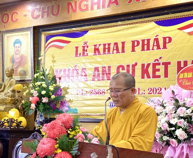 Quảng Ninh: Lễ khai pháp khóa An cư kết hạ Phật lịch 2568 tại chùa Trình Yên Tử ảnh 2