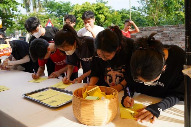 Ghi lời ước nguyện