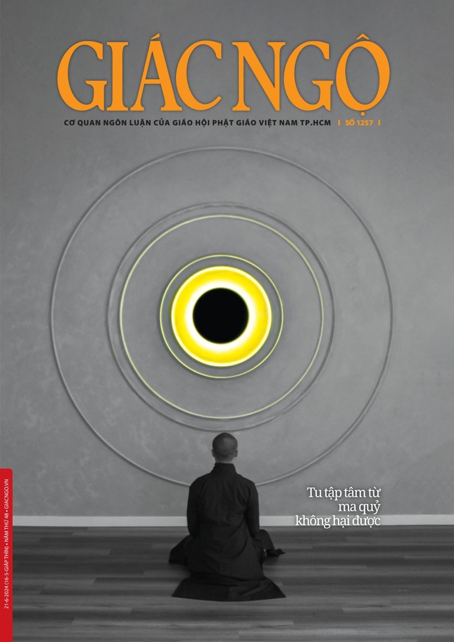 Bìa Báo Giác Ngộ số 1257 - Ảnh: Quảng Đạo