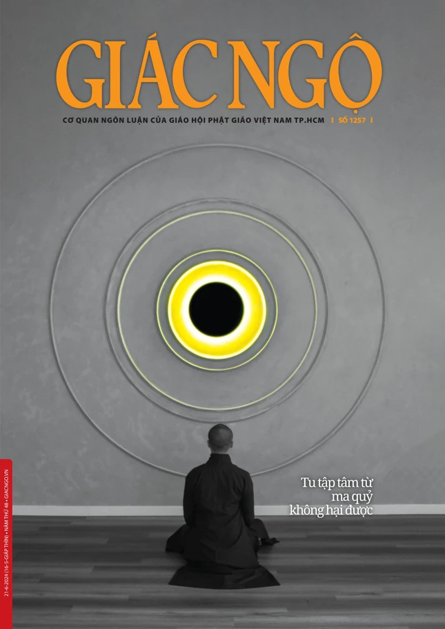 Bìa Báo Giác Ngộ số 1257 - Ảnh: Quảng Đạo Bìa Báo Giác Ngộ số 1257 - Ảnh: Quảng Đạo