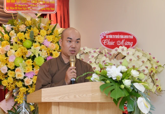 Đại đức Thích Quảng Hậu công bố kết quả cuộc thi