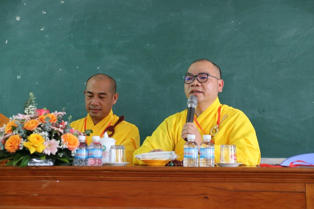 Đại đức Thích Giác Hạnh chia sẻ thời pháp thoại