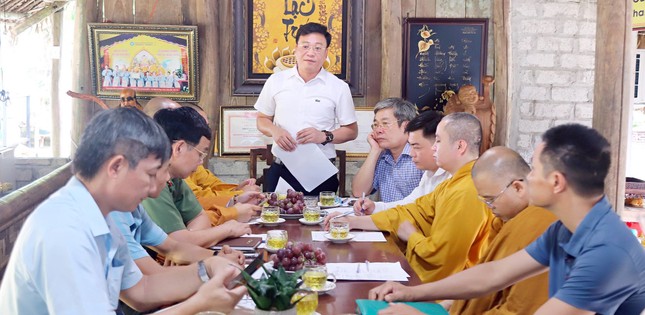 Trưởng ban Tôn giáo tỉnh Hồ Việt Anh phát biểu đúc kết Trưởng ban Tôn giáo tỉnh Hồ Việt Anh phát biểu đúc kết