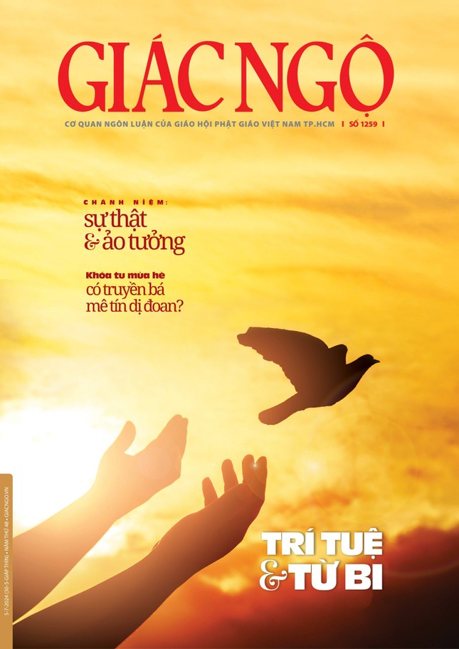 Bìa Báo Giác Ngộ số 1259 - Mỹ thuật: Tống Viết Diễn/BGN Bìa Báo Giác Ngộ số 1259 - Mỹ thuật: Tống Viết Diễn/BGN