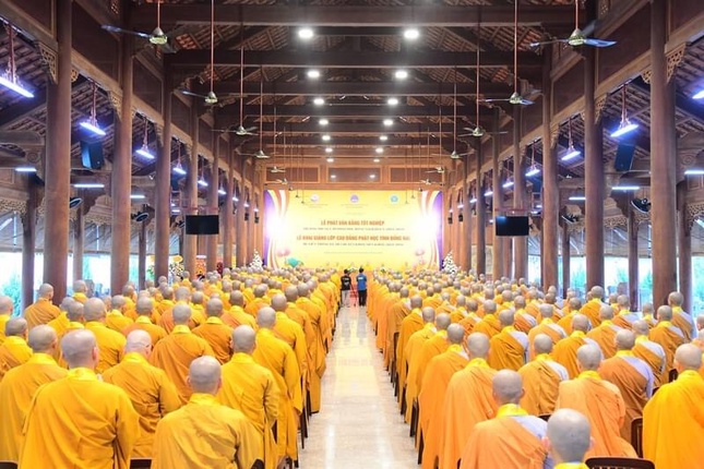 Quang cảnh buổi lễ