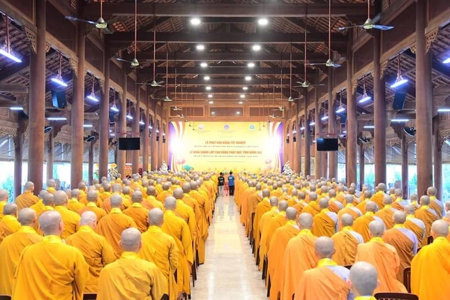 Quang cảnh buổi lễ