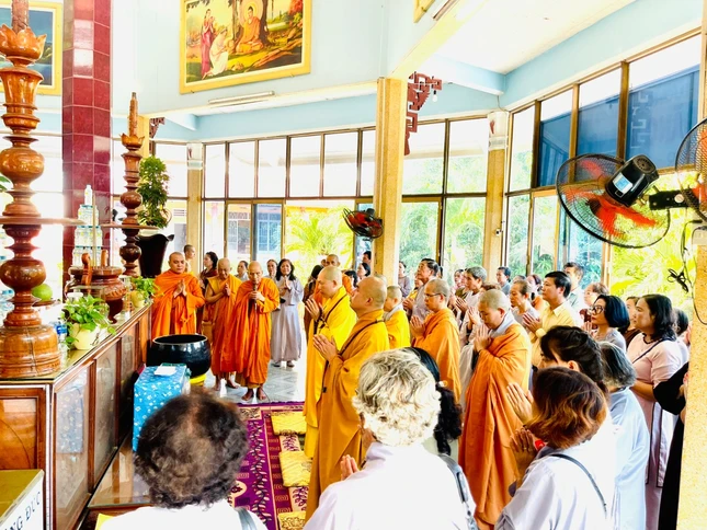 Tại tịnh xá Ngọc Nhơn (TP.Quy Nhơn)