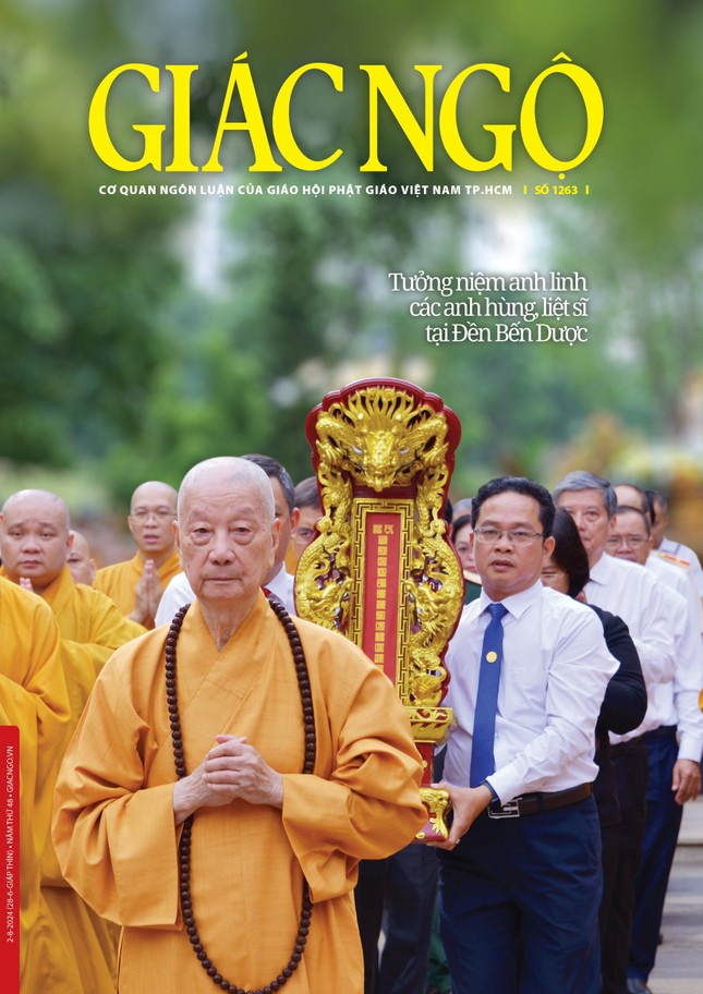 Bìa Báo Giác Ngộ số 1263 - Ảnh: Bảo Toàn