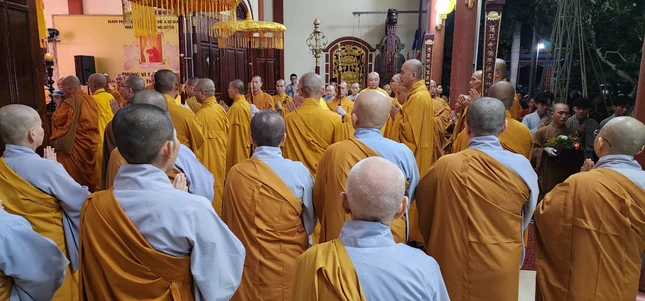 Quang cảnh buổi lễ