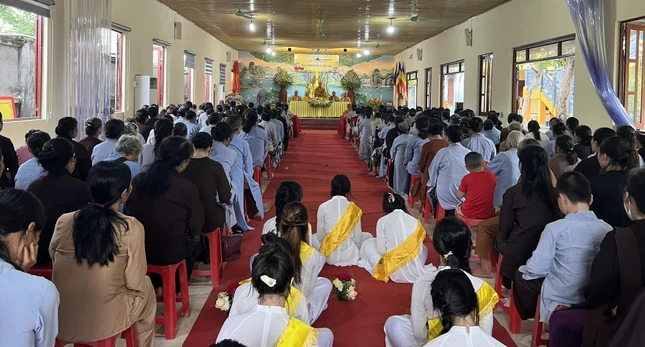 Quang cảnh buổi lễ