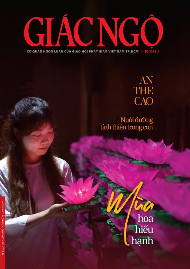 Bìa Báo Giác Ngộ số 1265 - Ảnh: Quảng Đạo