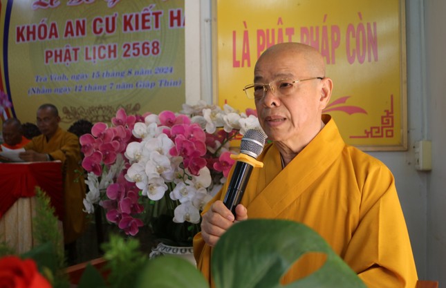 Hòa thượng Thích Trí Minh phát biểu khai mạc Hòa thượng Thích Trí Minh phát biểu khai mạc