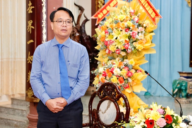 Phó Bí thư Thường trực Tỉnh ủy Đặng Hồng Sỹ phát biểu