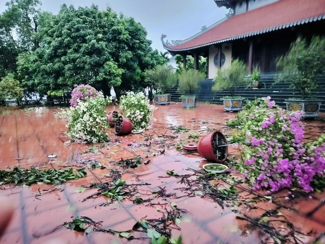 Chùa Gia Cốc sau siêu bão Yagi - Ảnh: Bảo Linh Chùa Gia Cốc sau siêu bão Yagi - Ảnh: Bảo Linh