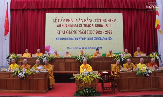 Chư tôn giáo phẩm chứng minh buổi lễ Chư tôn giáo phẩm chứng minh buổi lễ