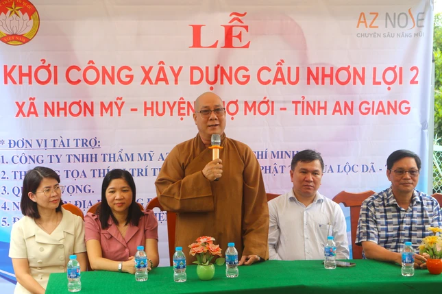 Thượng tọa Thích Trí Trường phát biểu Thượng tọa Thích Trí Trường phát biểu