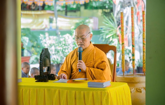 Thượng tọa Thích An Tín trùng tuyên Bồ-tát giới