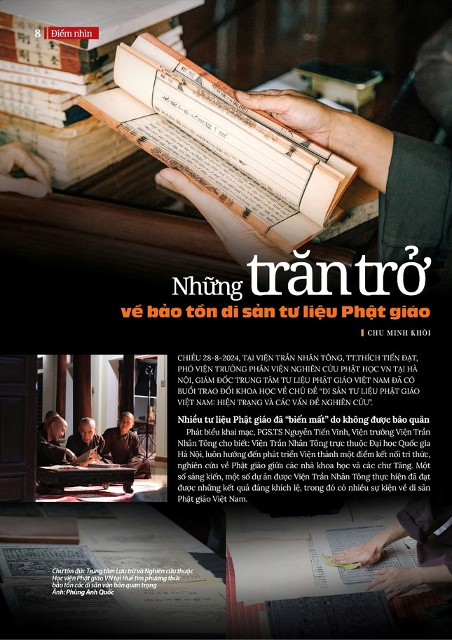 Bài trên Báo Giác Ngộ số 1269