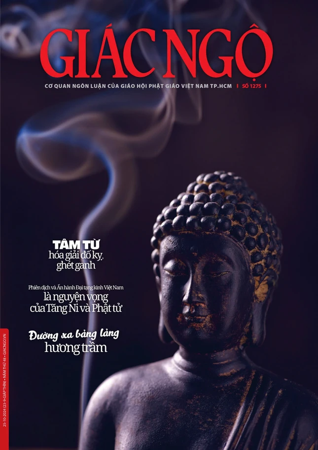 Bìa Báo Giác Ngộ số 1275 - Mỹ thuật: Tống Viết Diễn