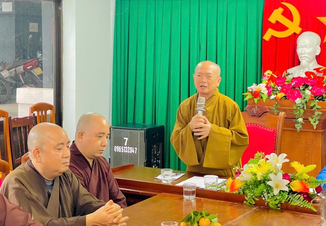 Hòa thượng Thích Đồng Quả phát biểu