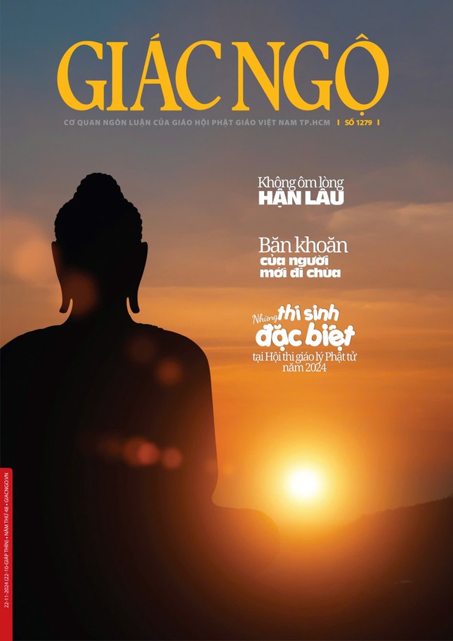 Bìa Báo Giác Ngộ số 1279 - Mỹ thuật: Tống Viết Diễn