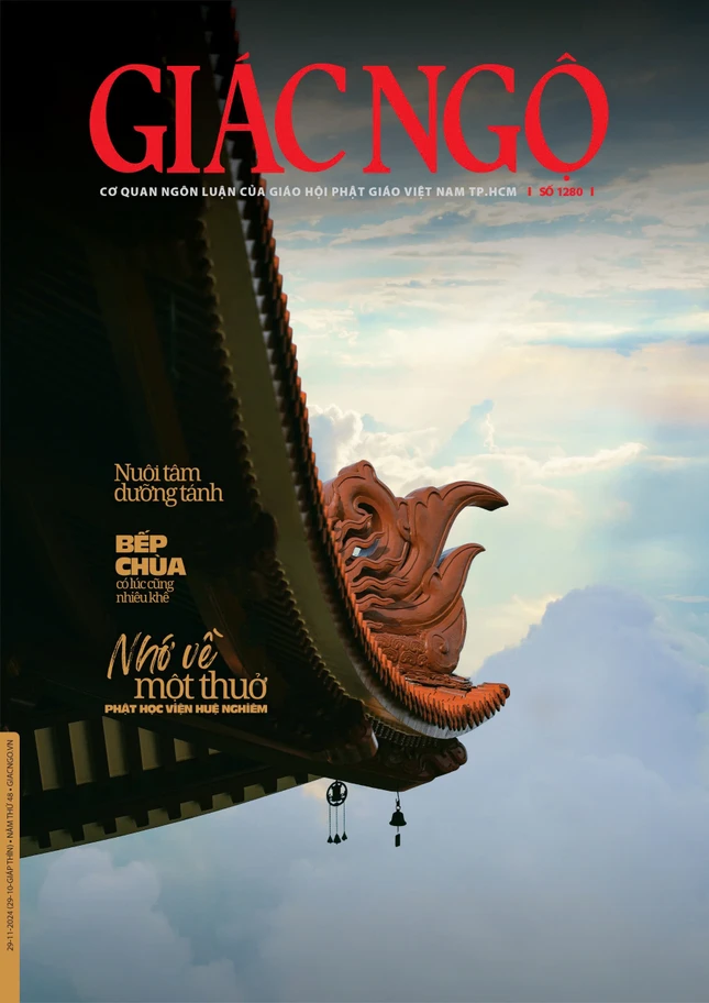 Bìa Báo Giác Ngộ số 1280 - Ảnh: Phùng Anh Quốc, Mỹ thuật: Tống Viết Diễn