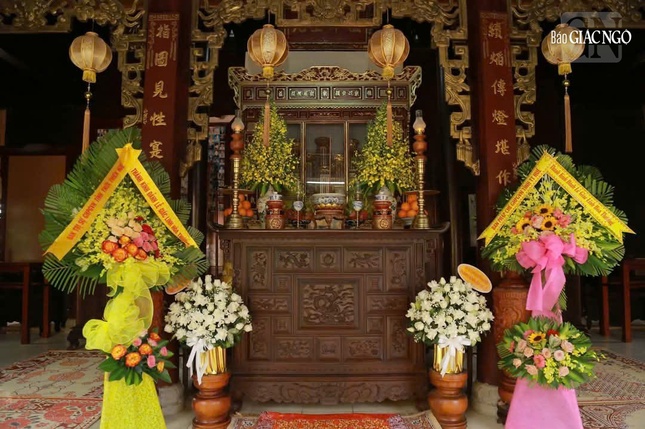 Tổ đường tại tổ đình Kim Tiên Tổ đường tại tổ đình Kim Tiên