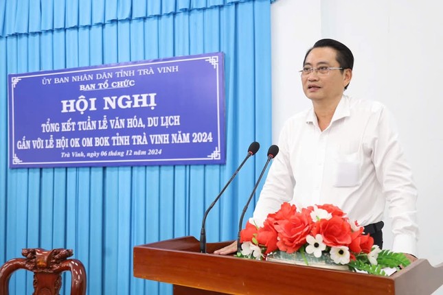 Ông Nguyễn Huỳnh Thiện phát biểu