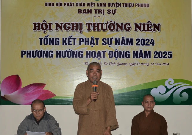 Đại đức Thích Nguyên Mãn phát biểu khai mạc