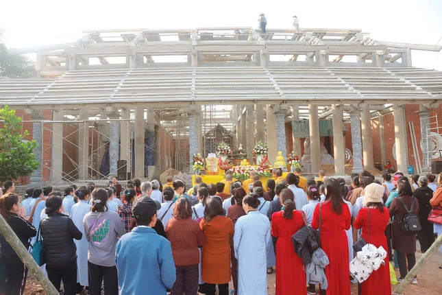 Quang cảnh buổi lễ