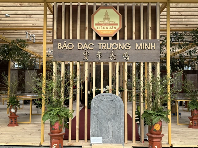 Bia tháp của ngài Minh Hoằng - Tử Dung được phát hiện và công bố năm 2023