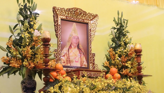 Di ảnh Trưởng lão Hòa thượng Thích Quán Hạnh