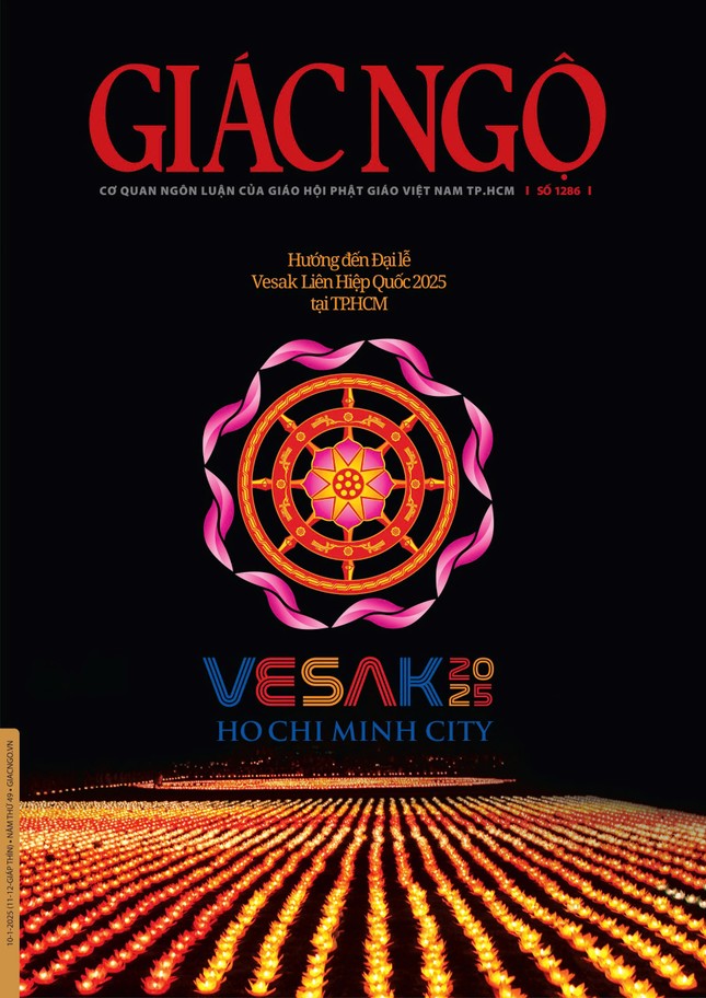 Bìa Báo Giác Ngộ số 1286 - Mỹ thuật: Tống Viết Diễn