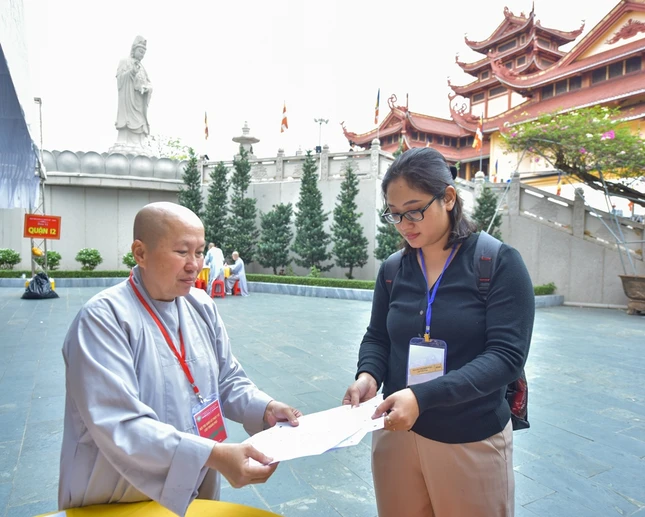 Phật tử Minh Hảo - Ảnh: Quảng Đạo