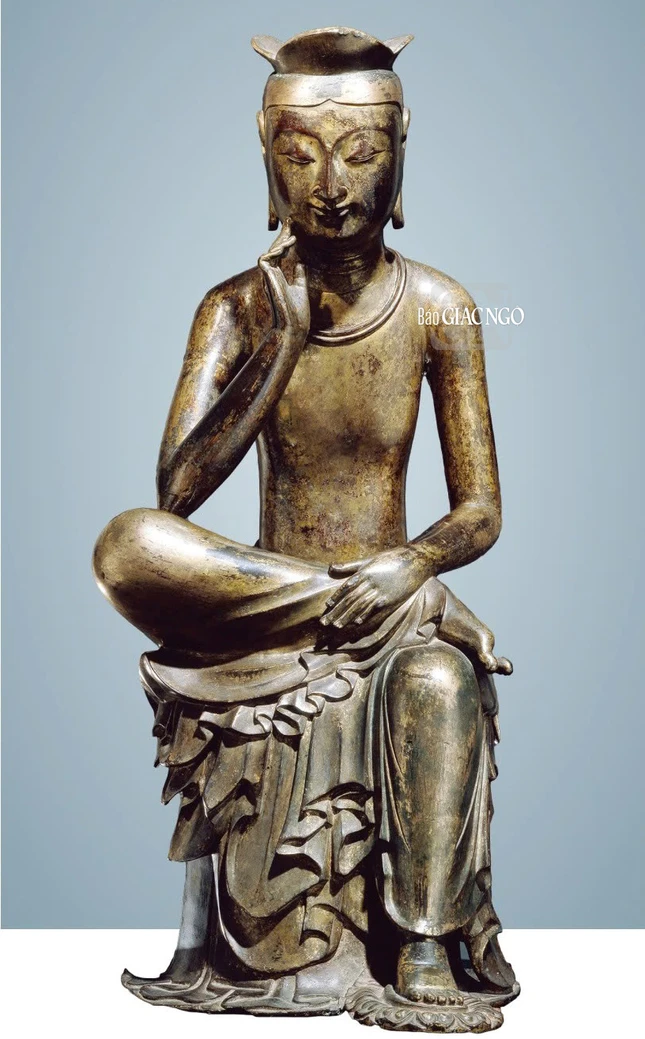 Tượng Di Lặc, Hàn Quốc, thế kỷ VII - National Museum of Korea