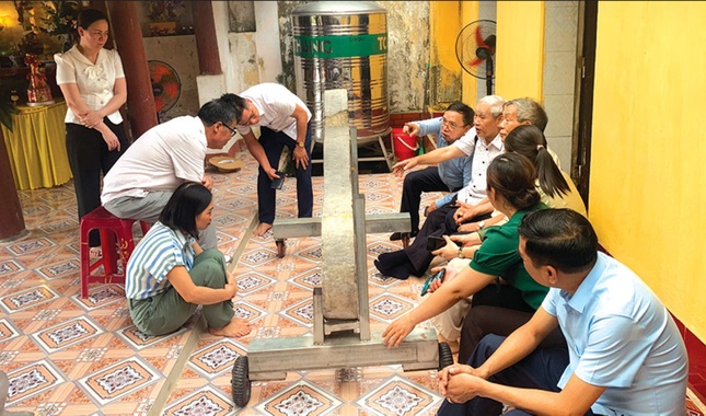 Khánh đá chùa Điều (Hà Nam)