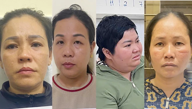 Các nghi can gây ra vụ cướp ở chùa Kim Tiên - Ảnh: Tấn Tầm