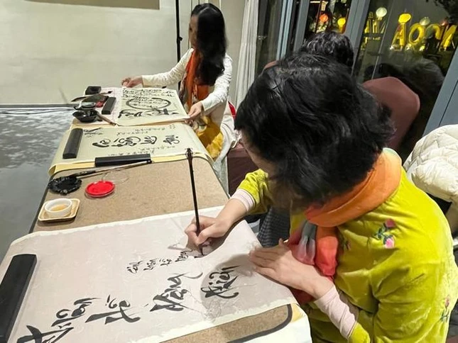 Thiền trong thư pháp