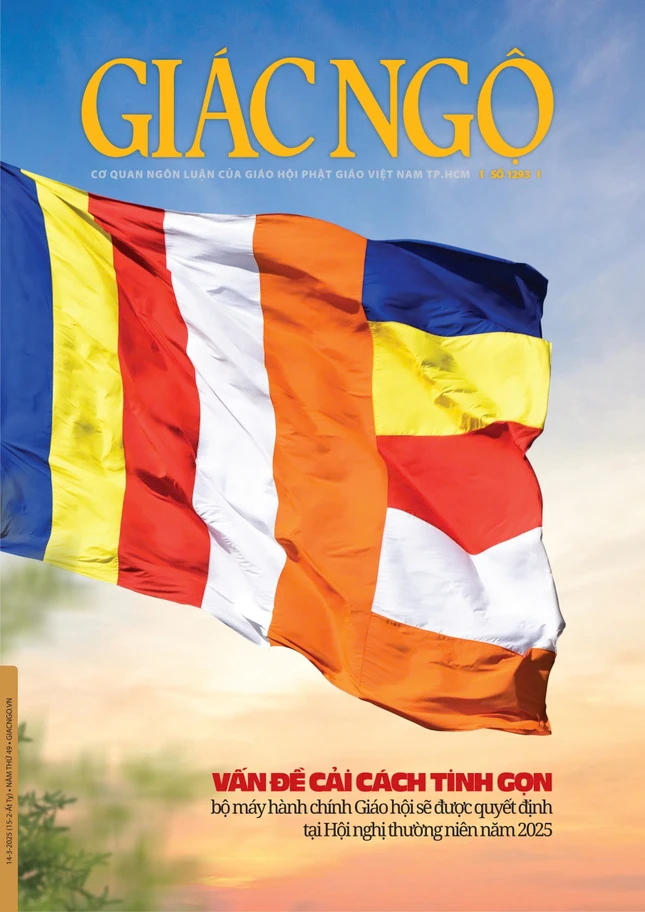 Bìa Báo Giác Ngộ số 1293 - Mỹ thuật: Tống Viết Diễn