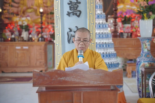 Đại đức Thích Đồng Niệm thông qua kế hoạch tổ chức Đại lễ Phật đản Phật lịch 2569